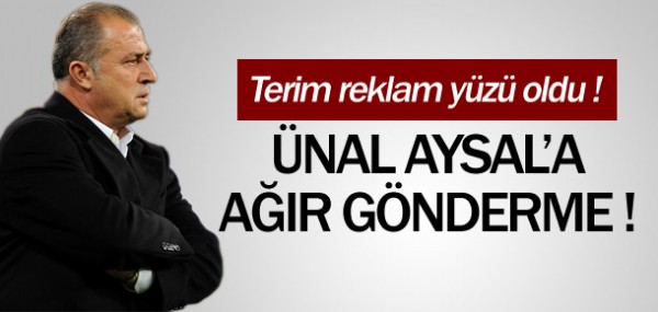 Terim'den Aysal'a gnderme